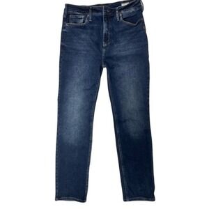 Silver Jeans Infinite Fit High Rise Straight Denim Jeans Women's Large 32 x 31
